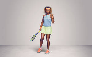 Naomi Osaka World Tennis Champion Wallpaper