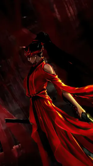 Naraka Bladepoint Viper Ning Comic Art Wallpaper