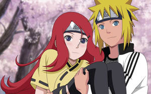 Naruto Characters Kushina And Minato Wallpaper