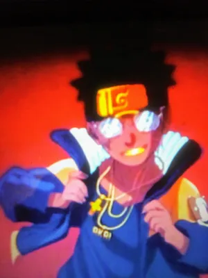 Naruto Drip In Hippie Digital Artwork Wallpaper
