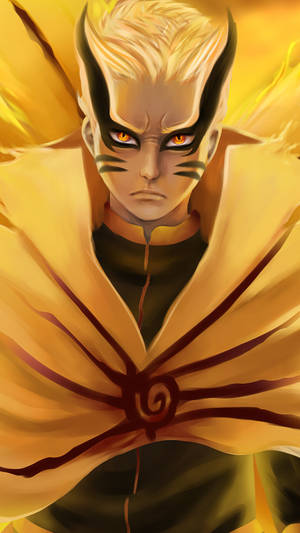 Naruto Final Form Bayron Mode Portrait Wallpaper