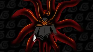 Naruto Kurama Chakra Mode Wallpaper