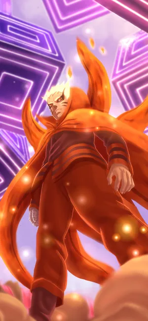 Naruto Kurama Link Mode Wallpaper