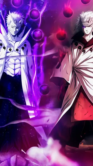 Naruto Live Obito And Madara Chakra Wallpaper