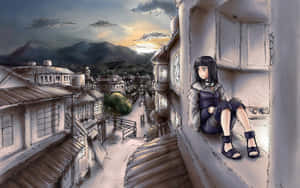 Naruto Series Hinata Hyuga Konoha Village Wallpaper
