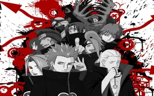 Naruto Shippuden Akatsuki Aesthetic Poster Wallpaper