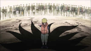 Naruto Struggles To Face His Challenges Wallpaper