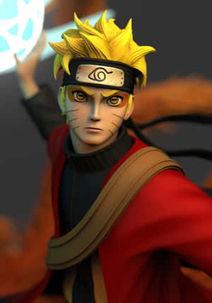 Naruto Uzumaki 4k 3d Wallpaper