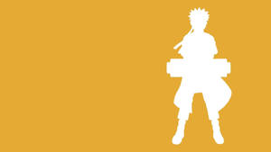 Naruto Uzumaki In His Vibrant Yellow Costume Wallpaper