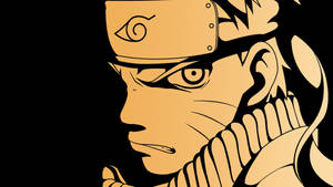 Naruto Uzumaki In Vintage Drawing Wallpaper