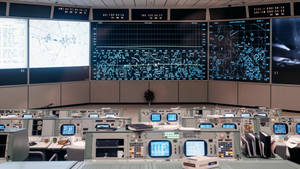 Nasa Houston Control Center Wallpaper