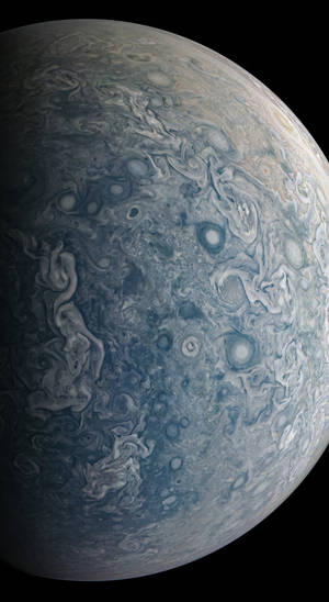 Nasa Iphone Jupiter Many Storms Wallpaper