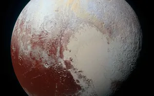 Nasa Pluto Terrain Wallpaper