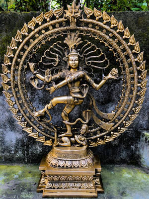 Nataraja Bronze Sculpture Wallpaper