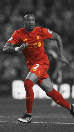 Nathaniel Clyne Full Body Selective Color Wallpaper