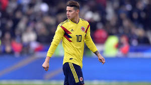 National Football Star James Rodriguez Wallpaper