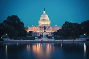 National Mall City Lights Wallpaper