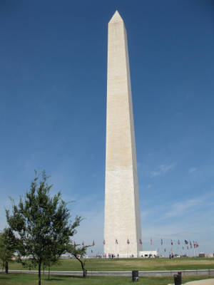 National Mall Monument Blue Sky Wallpaper