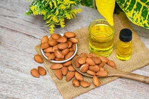 Natural Almond Essential Oil Wallpaper