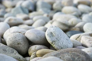 Natural Beauty Of A White Beach Stone Wallpaper