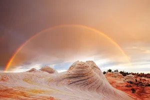Nature 4k Rainbow Wallpaper