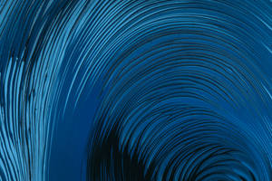 Navy Blue Spiral Illustration Wallpaper