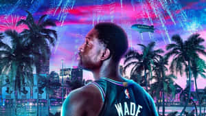 Nba 2k20 Star Player In Action On The Court Wallpaper