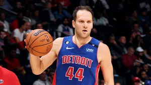 Nba League Detroit Pistons Bojan Bogdanovic Wallpaper