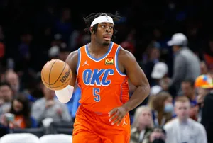 Nba League Luguentz Dort No. 5 Wallpaper