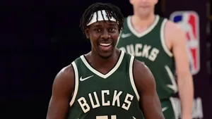 Nba League Player Jrue Holiday Wallpaper