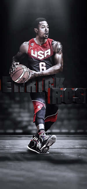 Nba Legend Derrick Rose Wallpaper