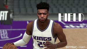 Nba Star Buddy Hield In Action Wallpaper