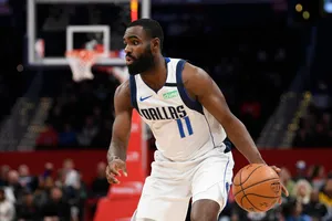 Nba Star Tim Hardaway Jr. Wallpaper