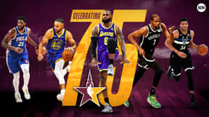 Nba Teams Battle For Supremacy Wallpaper