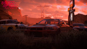 Need For Speed Payback Gas Station Sunset Wallpaper
