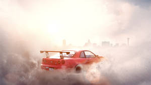 Need For Speed Payback Nissan In Smoke Wallpaper