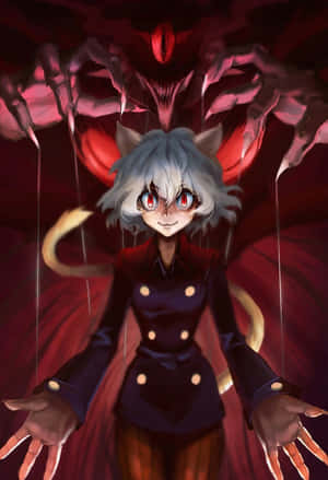 Neferpitou - The Iconic Royal Guard Of The Chimera Ant Wallpaper