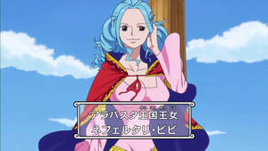 Nefertari Vivi Pink Pirate Dress Wallpaper