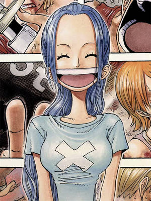 Nefertari Vivi Smiling Wallpaper