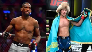 Neil Magny With Opponent Wallpaper