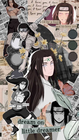 Neji Collage Phone Wallpaper