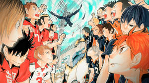 Nekoma High Haikyuu Teams Wallpaper