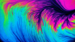 Neon Colorful Abstract Art Wallpaper