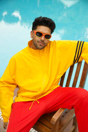 Neon Guru Randhawa Wallpaper