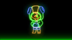 Neon Leon Brawl Stars Wallpaper