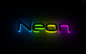 Neon Lights Can Give An Aesthetic To Any Environment. Wallpaper