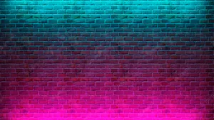 Neon Lights In Aesthetic Grunge Style Wallpaper
