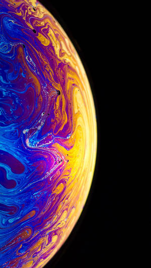 Neon Planet Iphone Live Wallpaper