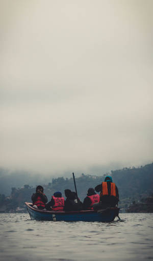 Nepal Pokhara Phewa Lake Wallpaper