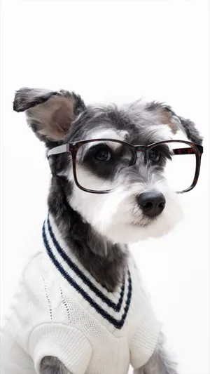 Nerd Dog Aesthetic Wallpaper